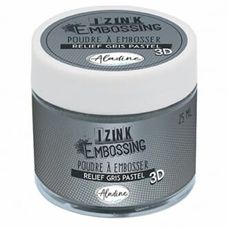 IZINK Embossing - Pastel Grey, 25 ml