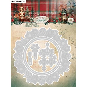 Studio Light - Festive Nostalgia Cutting Die Snowflake Circl