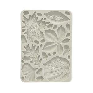 Stamperia - Leaves and Acorns A5 Silicon Mould