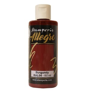 Stamperia - Burgundy Allegro Paint