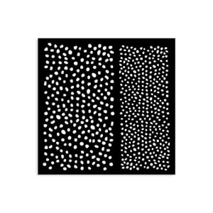 Stamperia - Dots Pattern Thick Stencil 12x12cm