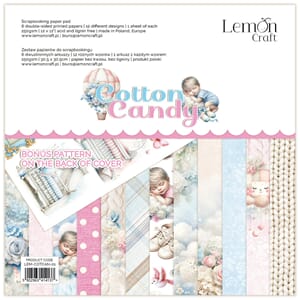 LemonCraft - Cotton Candy 12x12 Inch Paper Pad