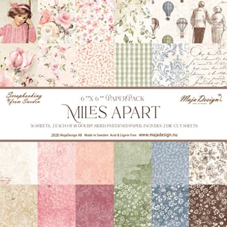 Maja Design: Miles Apart Paper Pack, 6x6 inch