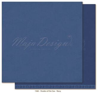 Maja Design: Navy - Seaside Mono