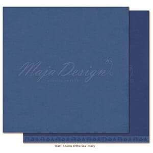 Maja Design: Navy - Seaside Mono