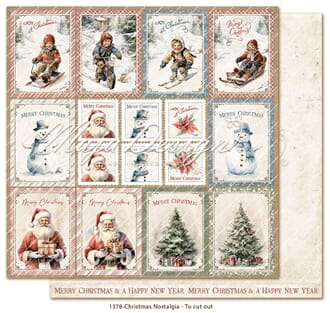 Maja Design: To cut out - Christmas Nostalgia