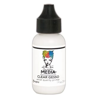 Dina Wakley - MEdia Gesso Clear 1 fl oz