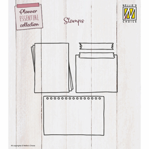 Nellie Snellen - Checklists Planner Clear Stamp