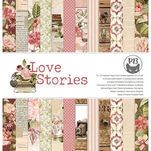 P13 - Love Stories 12x12 Inch Paper Pad