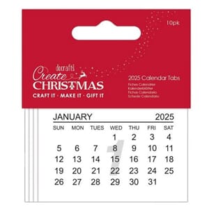 Papermania: Create Christmas 2025 Calendar Tabs