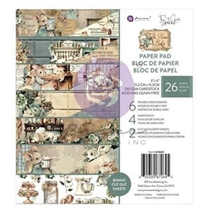 Prima - The Home Baker 6x6 Inch Paper Pad