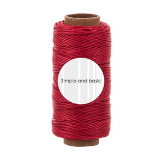 Simple and Basic - Calm Red Polyester Thread, 50m