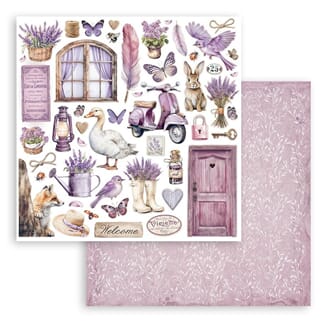 Stamperia: Elements - Lavender