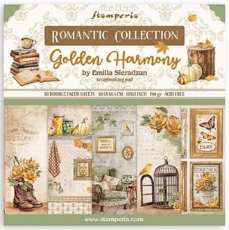 Stamperia - Golden Harmony 12x12 Inch Paper Pack