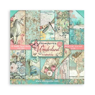 Stamperia - Wonderland 8x8 Inch Paper Pack