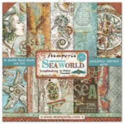 Stamperia: Sea World Paper Pack, 8x8, 10/Pkg