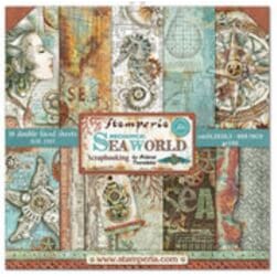 Stamperia: Sea World Paper Pack, 8x8, 10/Pkg