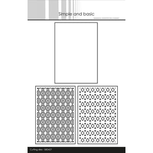 Simple and Basic - Layered Geometric Pattern A7 Dies