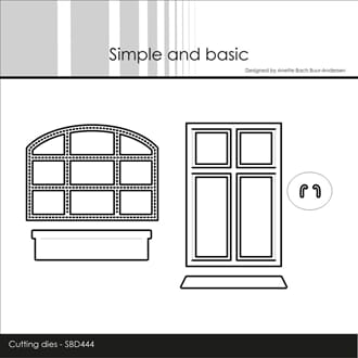 Simple and Basic - Barn Window & Balcony Box Dies