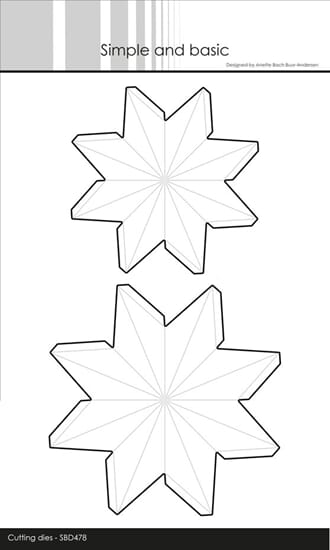 Simple and Basic - Star Ornament - Small/Medium Dies