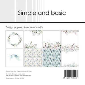 Simple and Basic - A Sense of Clarity 6x6 Inch Paper Pack