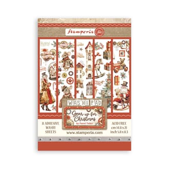 Stamperia - Gear up for Christmas A5 Washi Pad