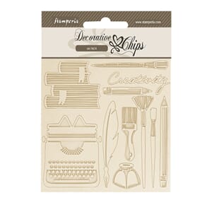 Stamperia - Secret Diary Decorative Chips