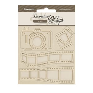 Stamperia - Art Of Photograph Dewdrops Decorative Chips