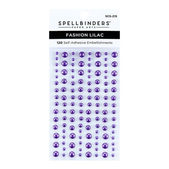 Spellbinders - Fashion Lilac Color Essentials Pearl Dots