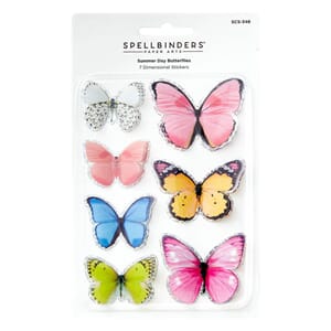 Spellbinders - Summer Day Butterflies Stickers