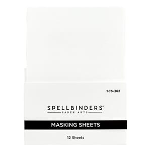 Spellbinders - Masking Sheets, 12/Pkg