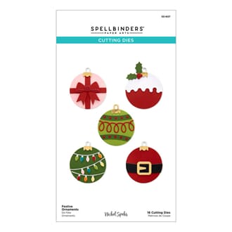 Spellbinders - Festive Ornaments Etched Dies