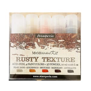 Stamperia - Rusty Texture Paints 5x20ml