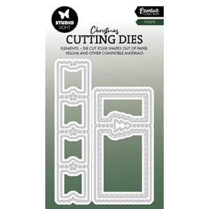 Studio Light - Ticket Christmas Essentials Cutting Dies