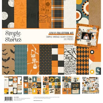 Simple Stories - Simple Vintage Scary Stories Collection Kit