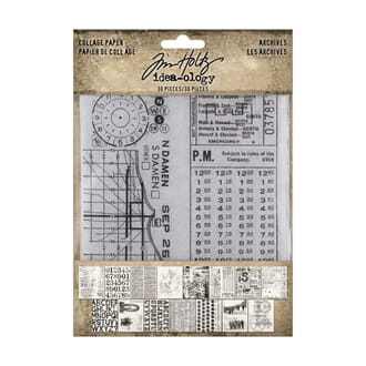 Idea-Ology - Tim Holtz Collage Paper Archives