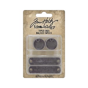 Tim Holtz - Idea-ology Typed Tags