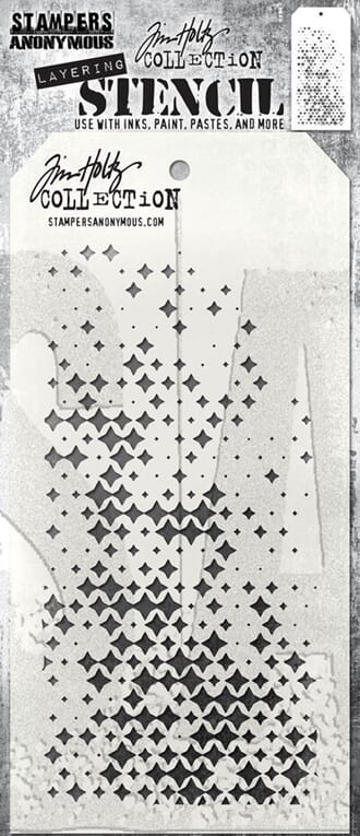 Tim Holtz - Sparkle Fade Layering Stencil