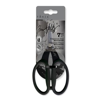 Tim Holtz: Kushgrip Non-Stick Micro Serrated Scissors