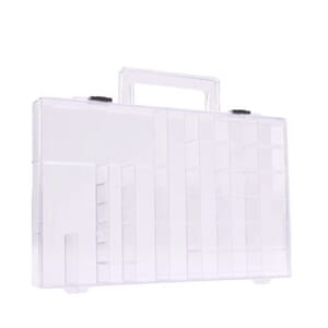 Storage Box Transparant 33 Compartments, str 31x3,7x23 cm